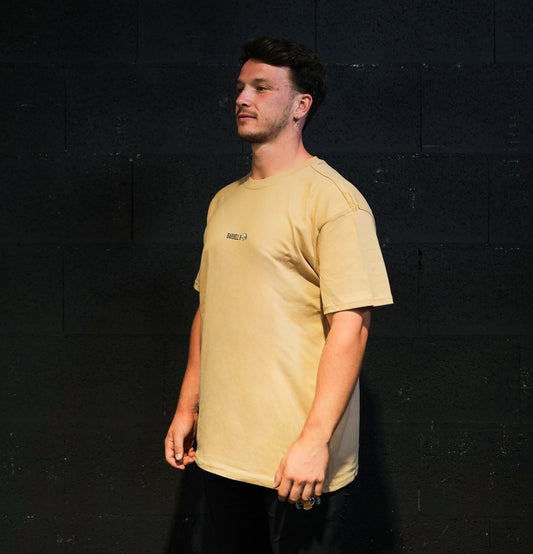 DRINK BEER - T-shirt Oversize - UNION BEIGE