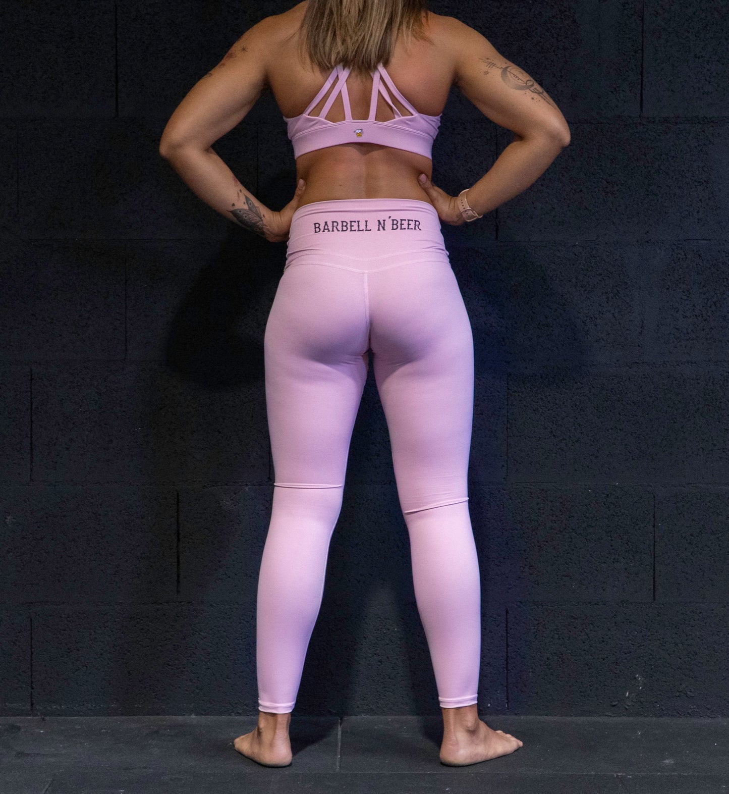 Langhantel und Bier Crossfit Leggings