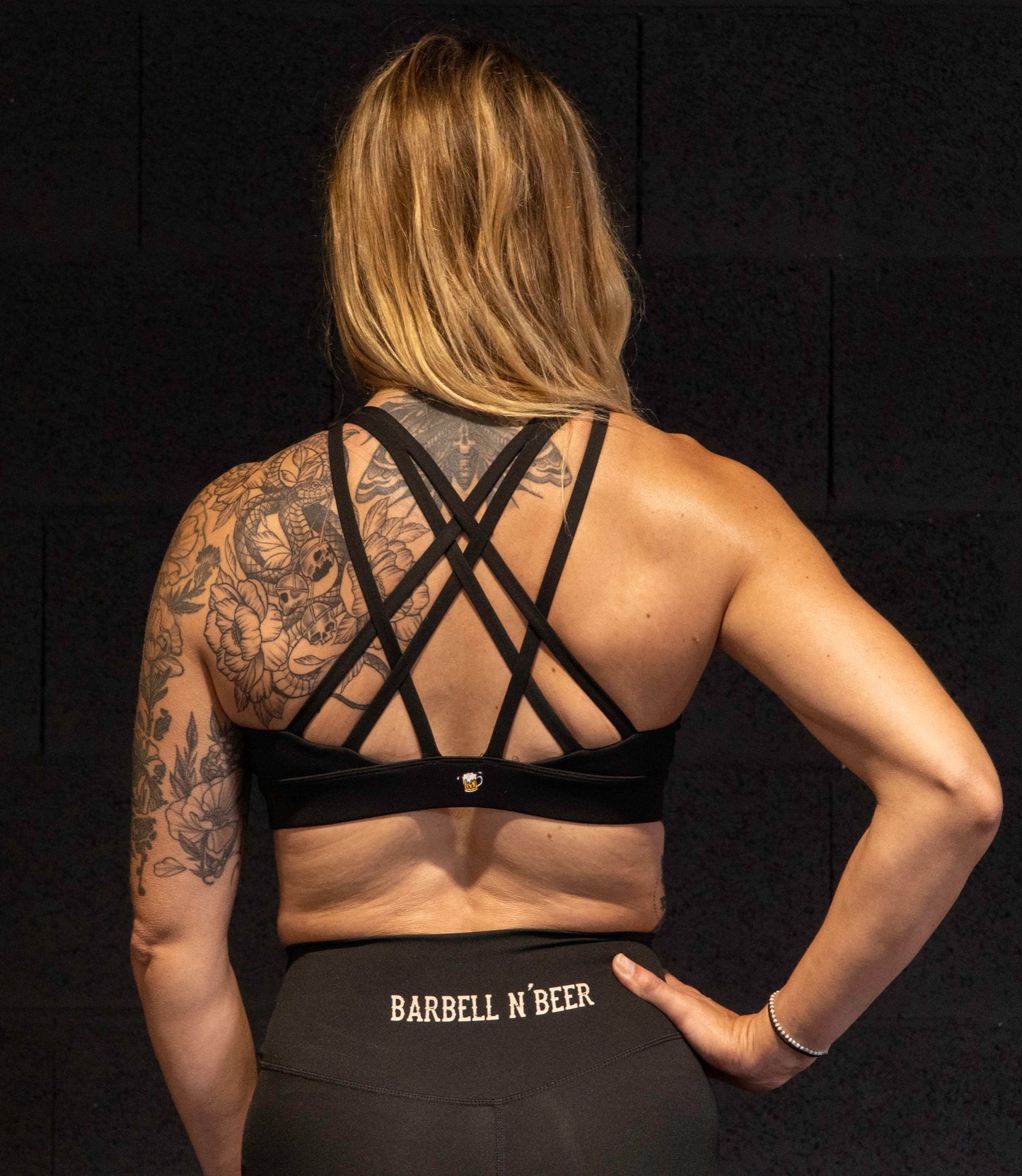 Büstenhalter Perf Crossfit Barbell N' Beer