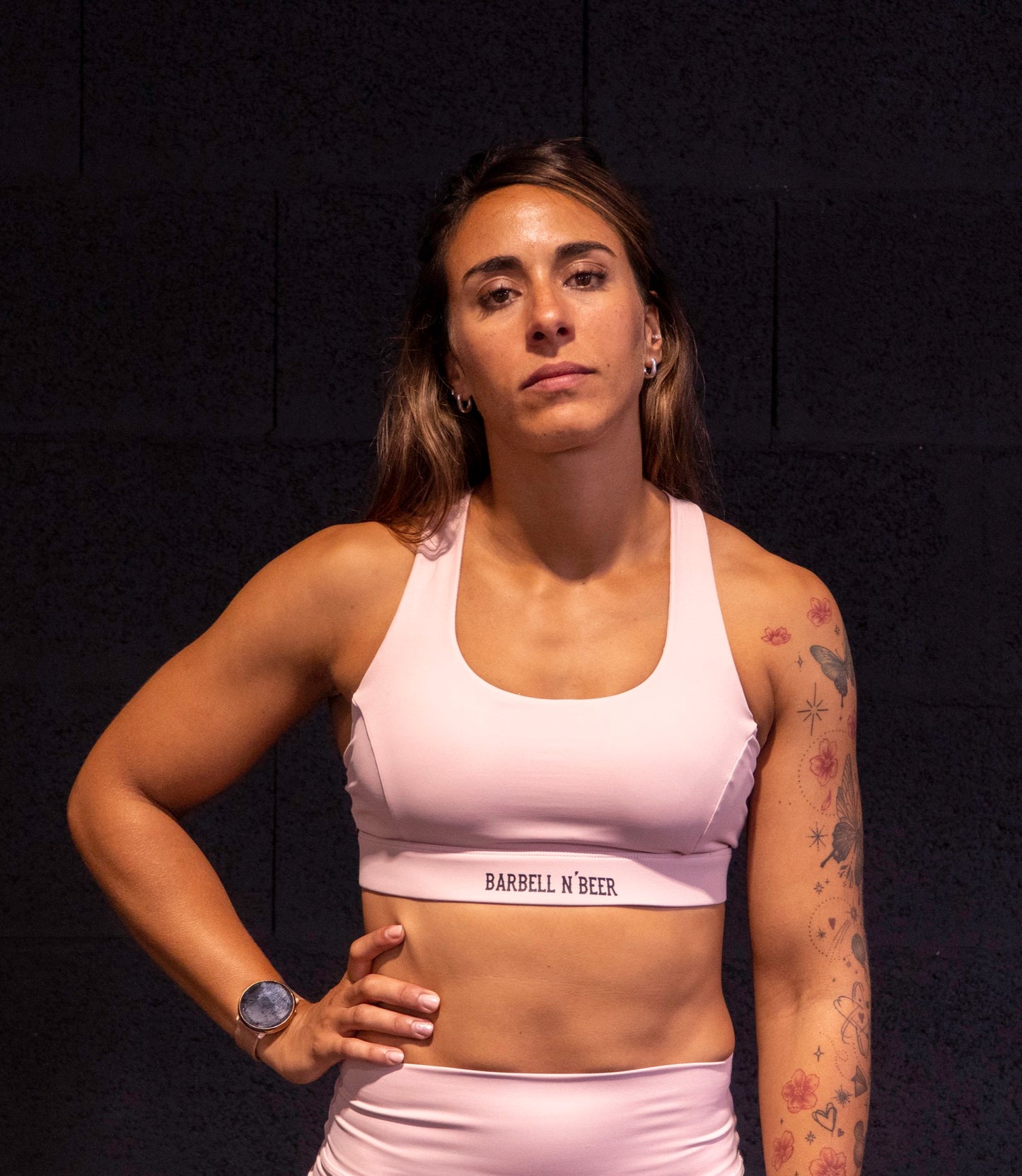 Büstenhalter Perf Crossfit Barbell N' Beer