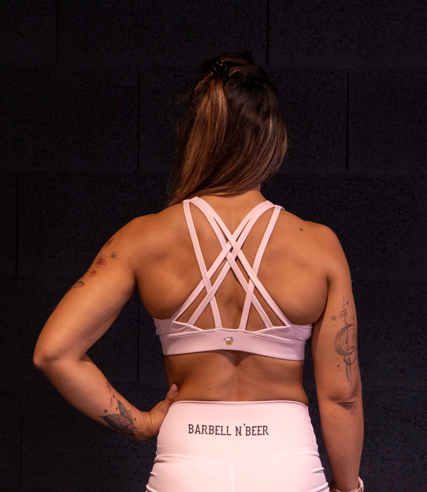 Büstenhalter Perf Crossfit Barbell N' Beer