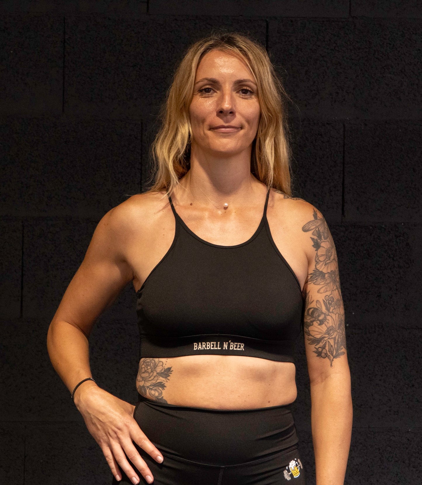 Chic Crossfit Barbell N' Beer Bra