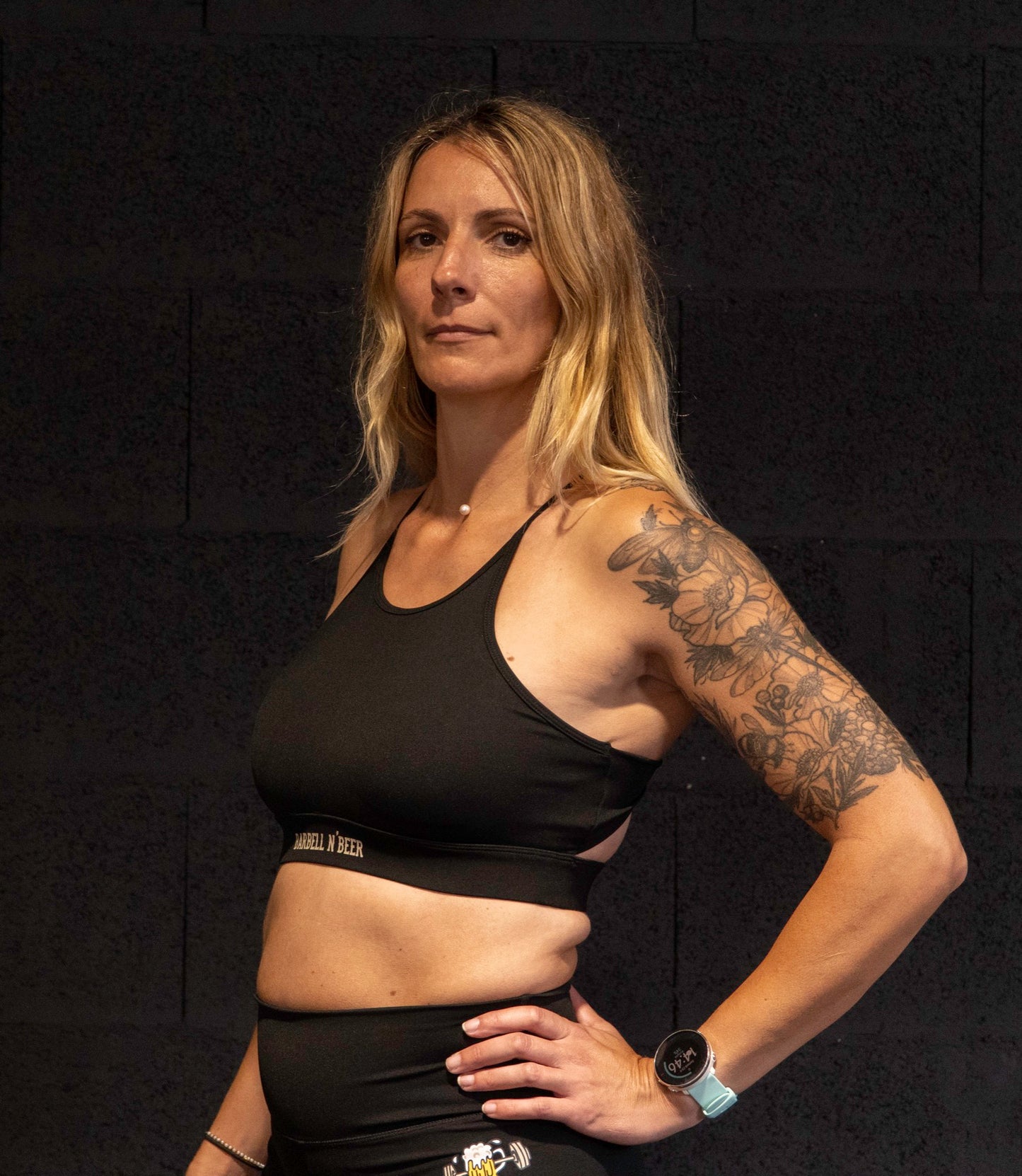 Chic Crossfit Barbell N' Beer Bra