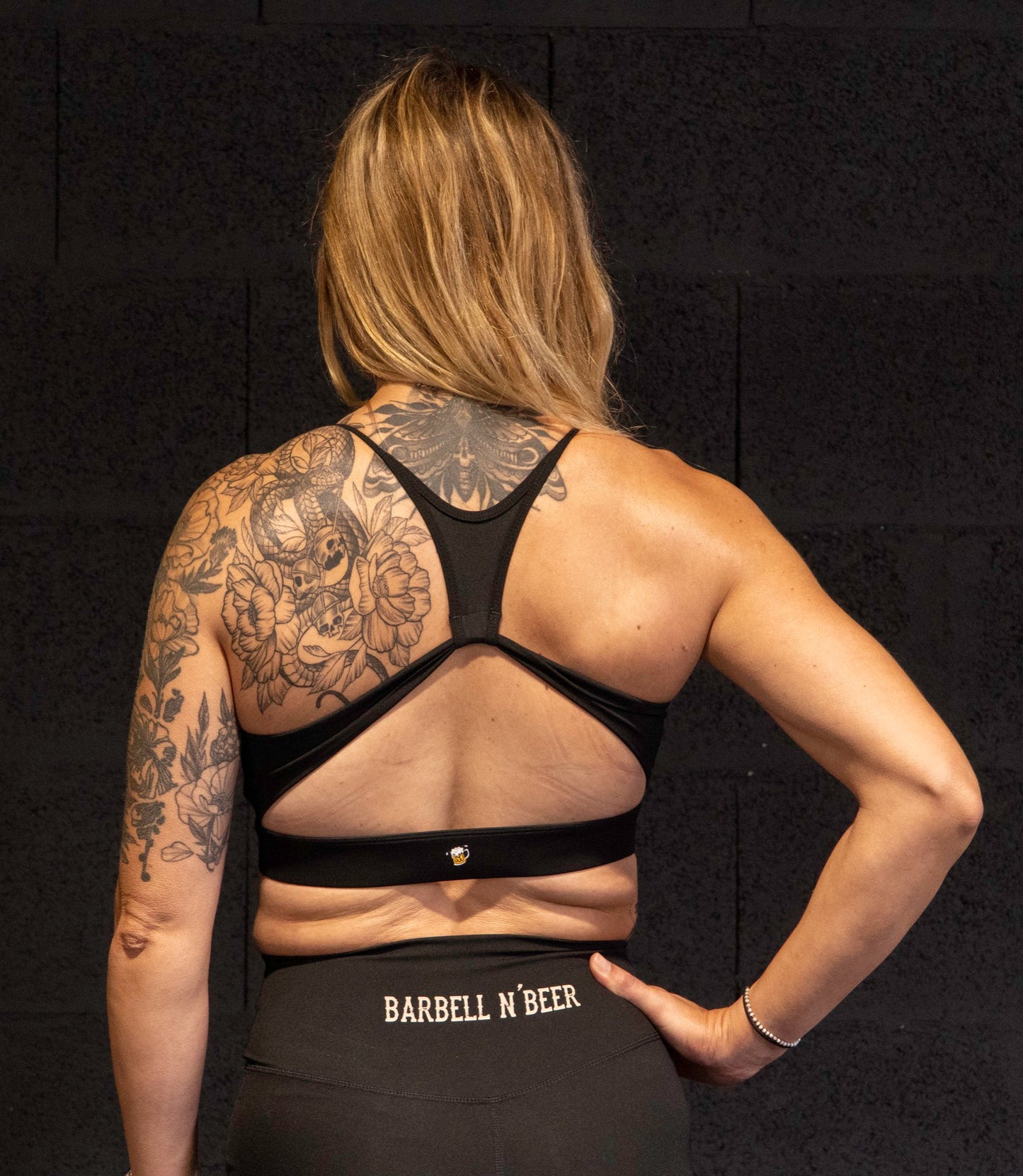 Chic Crossfit Barbell N' Beer Bra