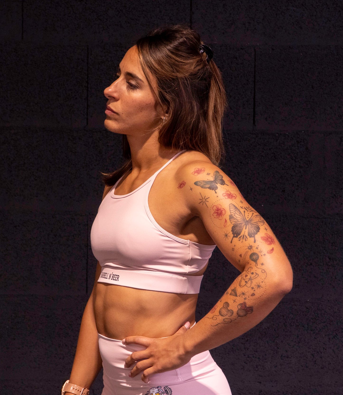 Chic Crossfit Barbell N' Beer Bra