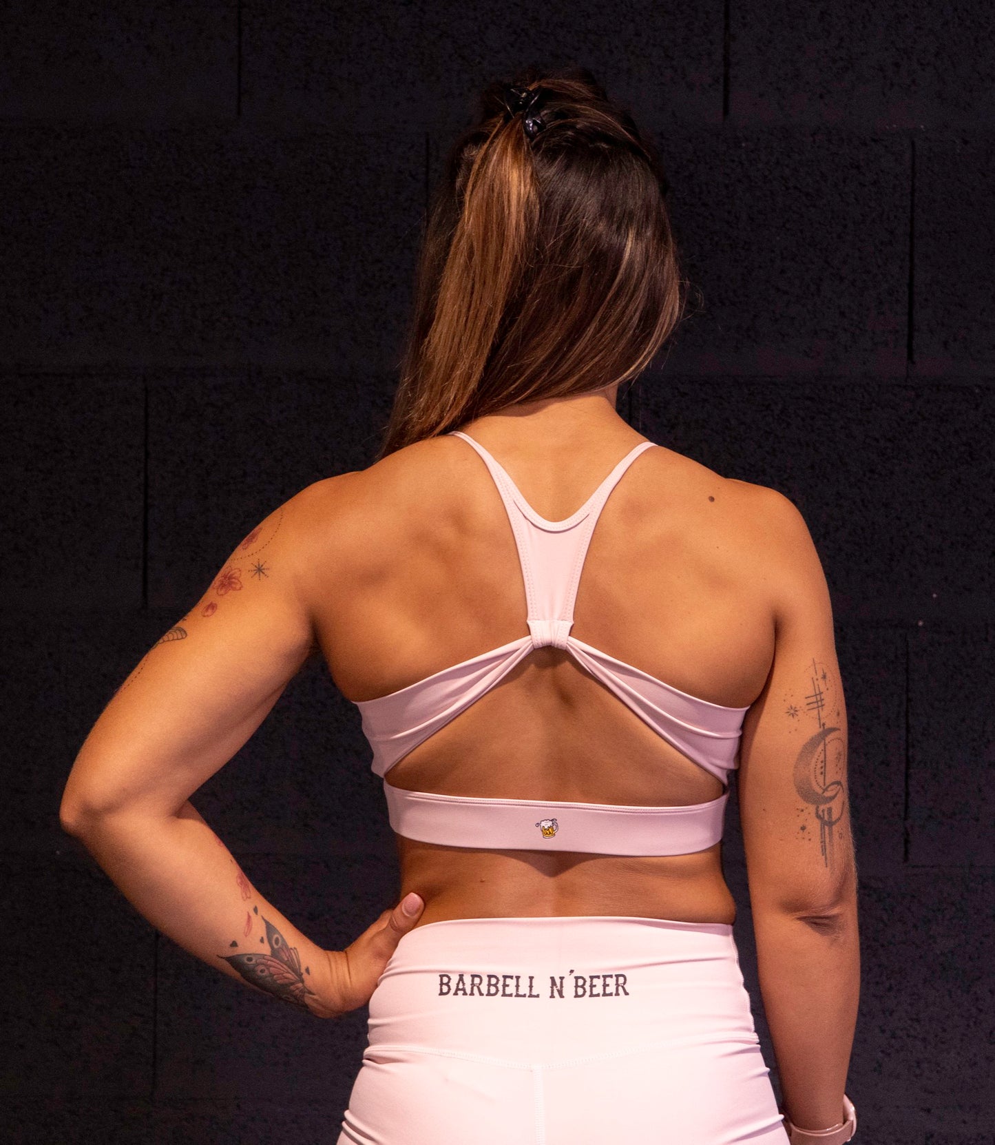 Chic Crossfit Barbell N' Beer Bra