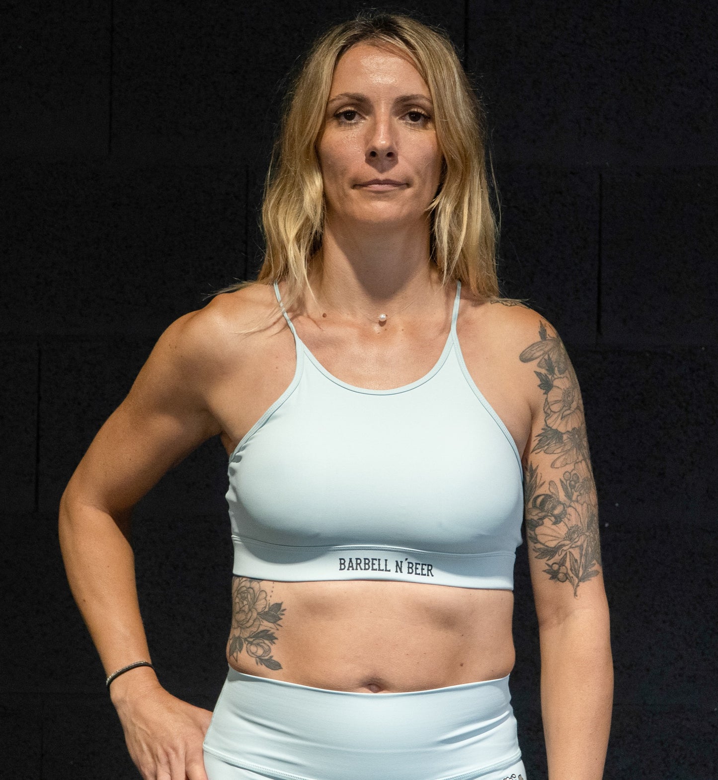 Chic Crossfit Barbell N' Beer Bra