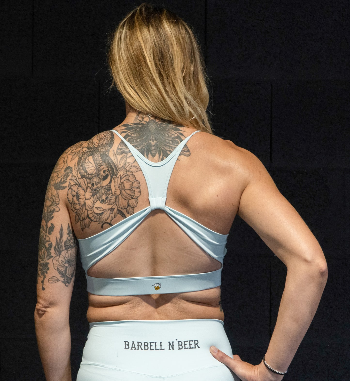 Chic Crossfit Barbell N' Beer Bra