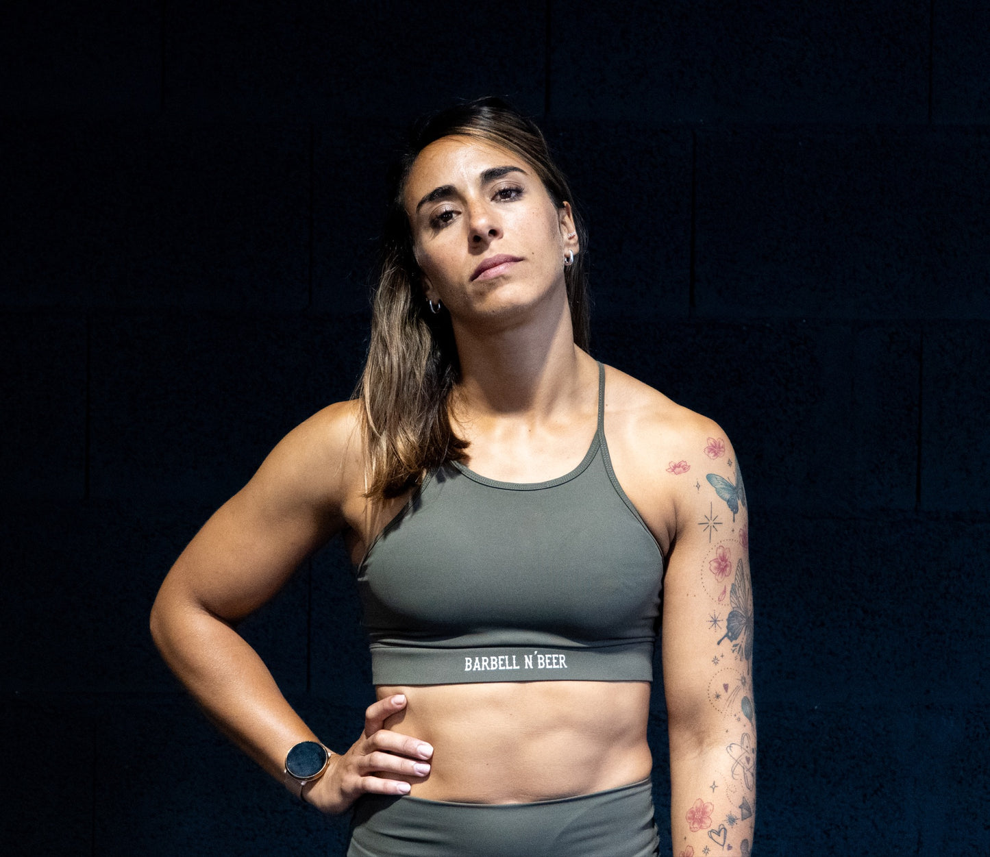 Chic Crossfit Barbell N' Beer Bra