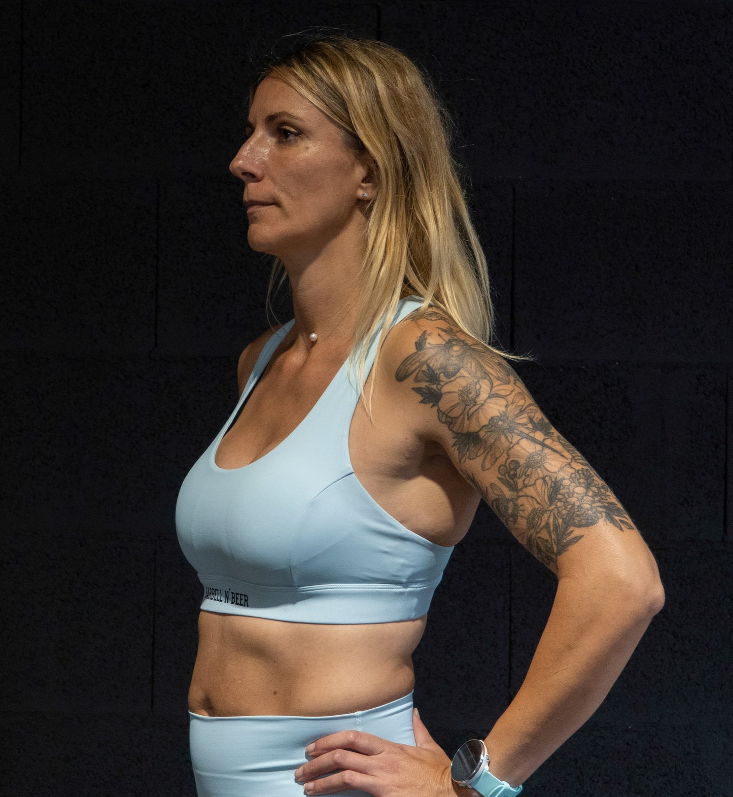 Büstenhalter Perf Crossfit Barbell N' Beer