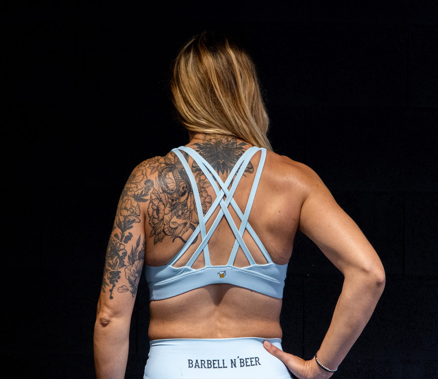 Büstenhalter Perf Crossfit Barbell N' Beer