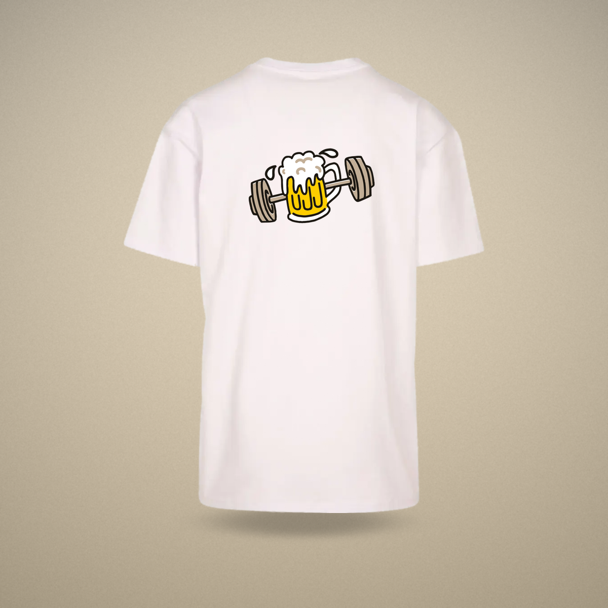 CHOPPE - T-shirt Oversize blanc, verso