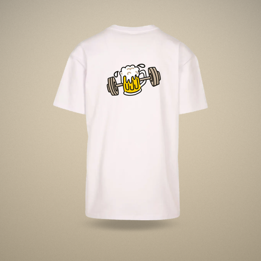 CHOPPE - T-shirt Oversize blanc, verso