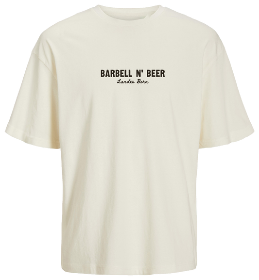 SALT — T-shirt oversize (Egret Offwhite)