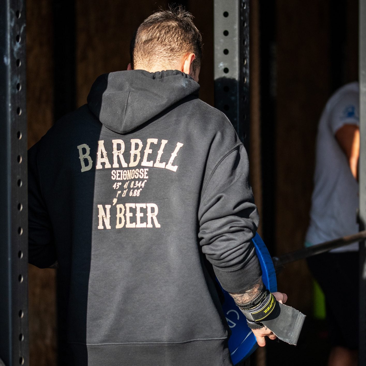 Sweat Homme Barbell N' Beer Vintage Black