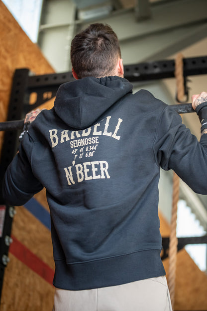 Sweat Homme Barbell N' Beer Vintage Black