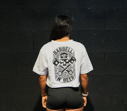 PISTONS - Crop Top Oversize LILA
