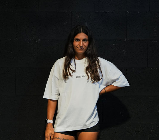 PISTONS - T-shirt Boxy Oversize - WHITE