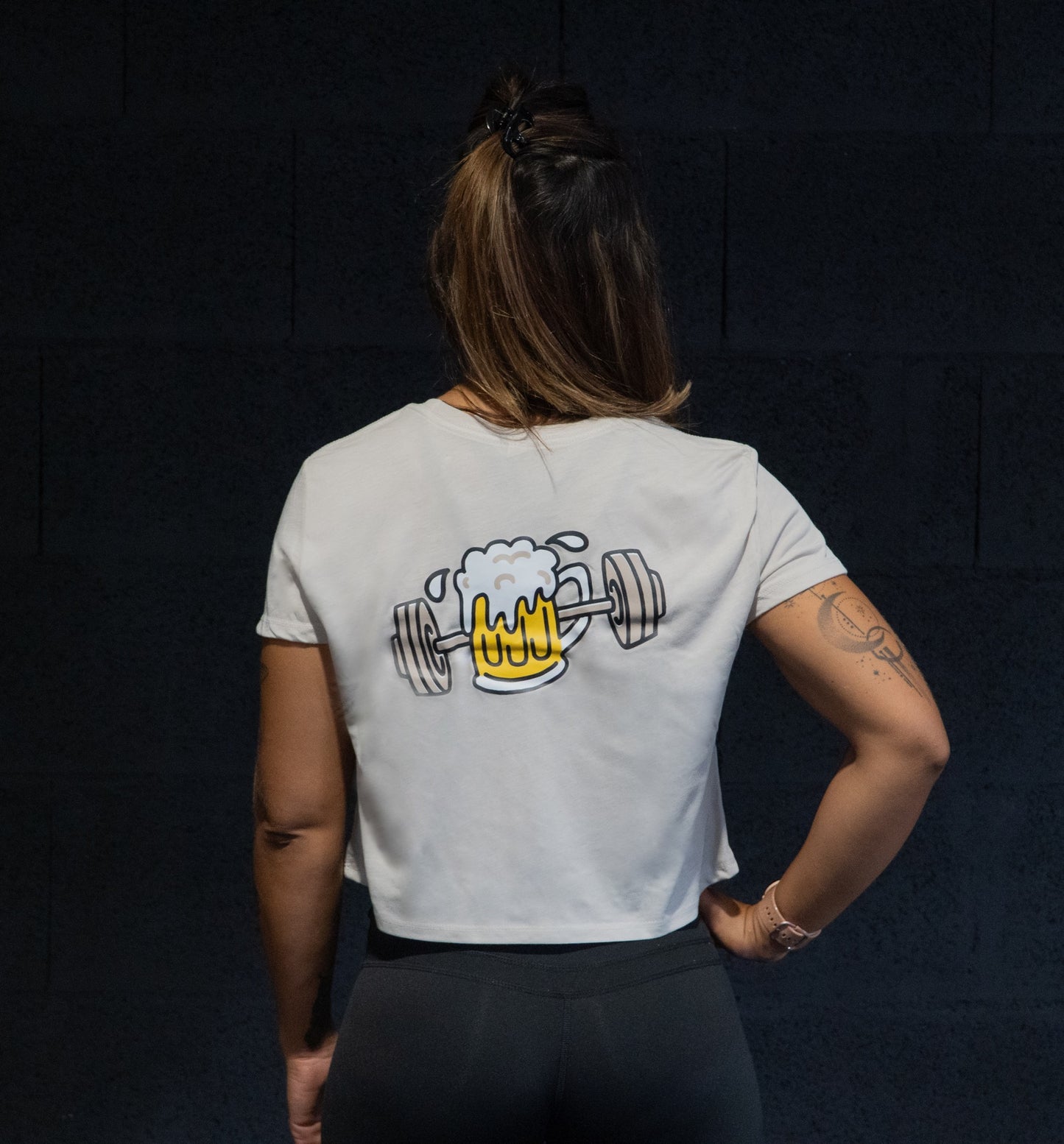 Crop top Barbell N' Beer Classic Choppe