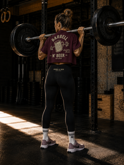 EMBER - Crop Top Oversize - PORT ROYAL