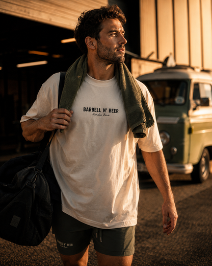 SALT - T-shirt Oversize - EGRET OFFWHITE