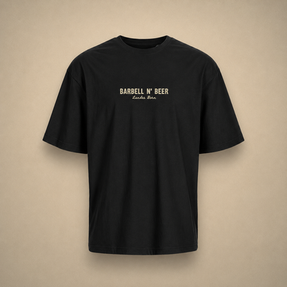 SALT - T-shirt Oversize - BLACK
