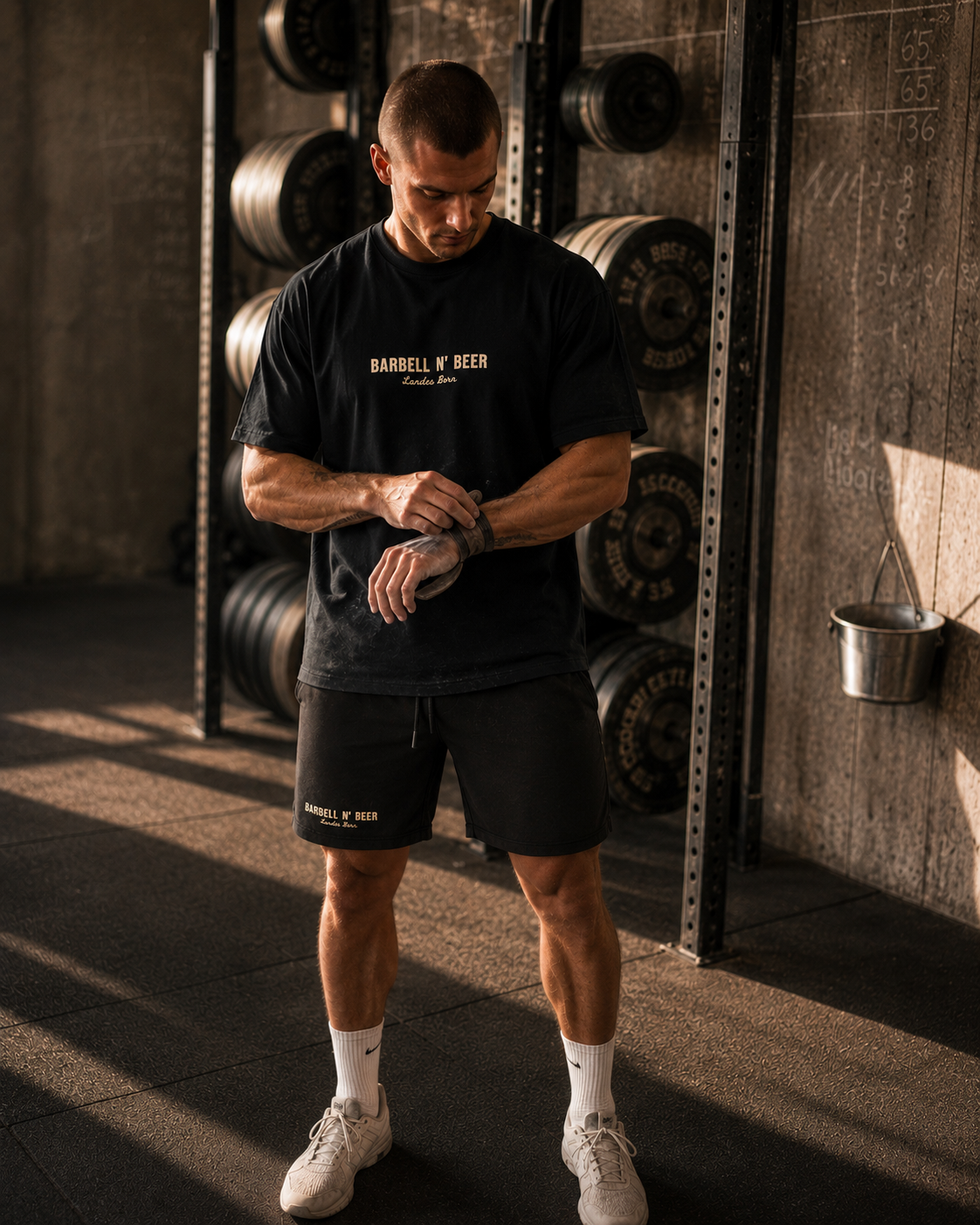 SALT - T-shirt Oversize - BLACK