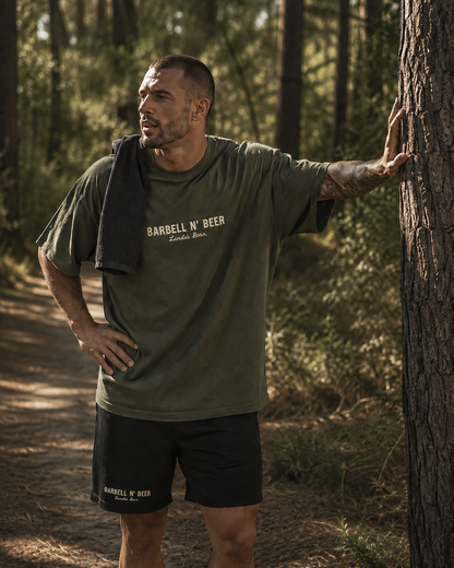 SALT - T-shirt Oversize - KHAKI