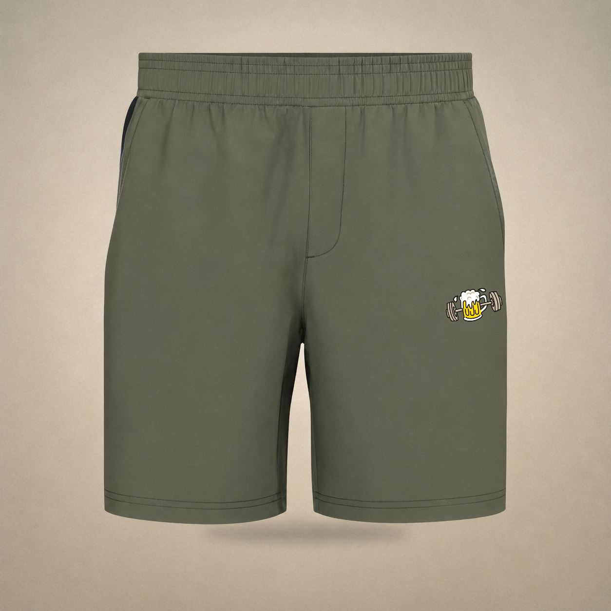 Barbell N' Beer Crossfit Shorts