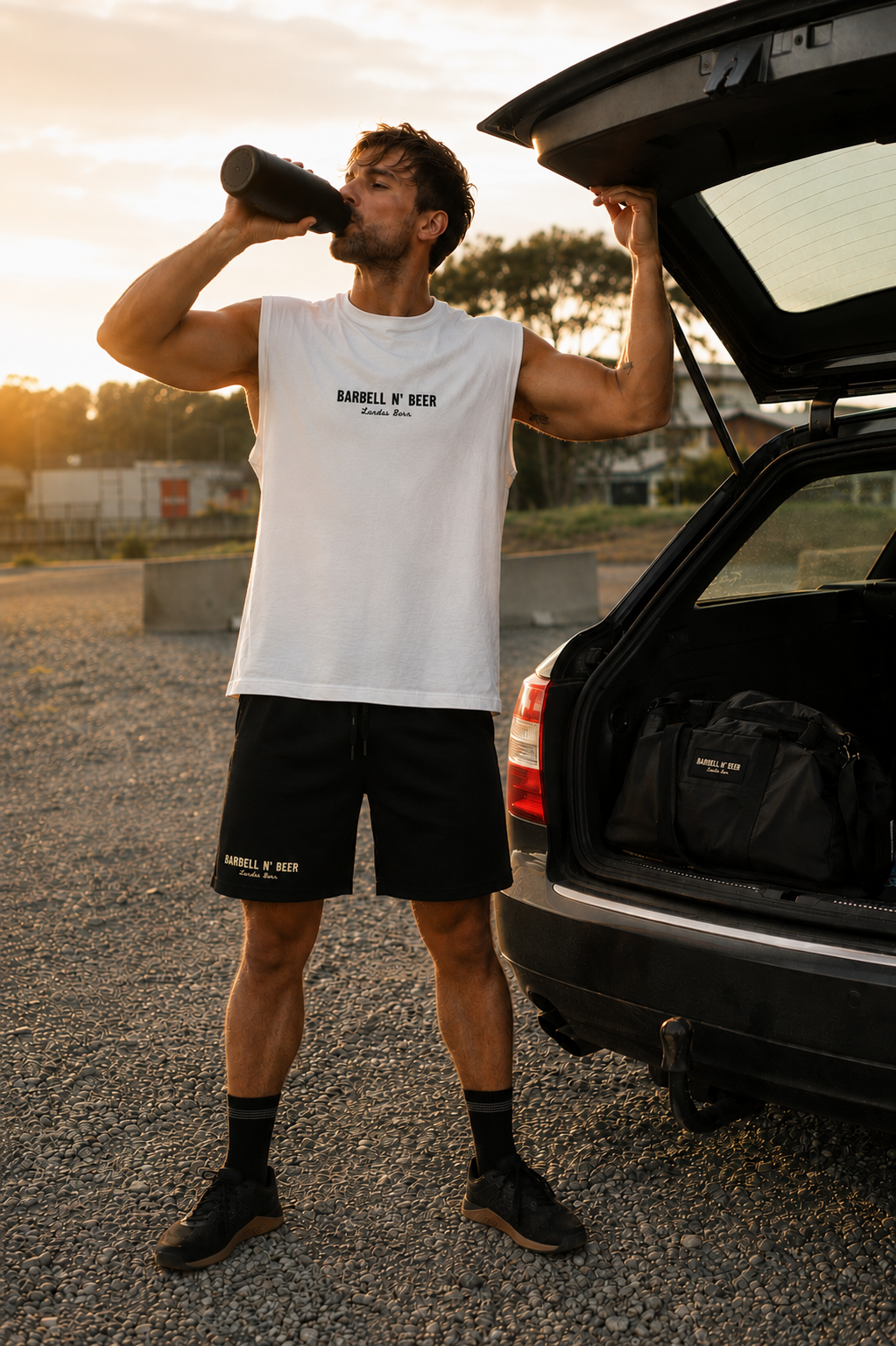 SPOTTER - Short Training - BLACK