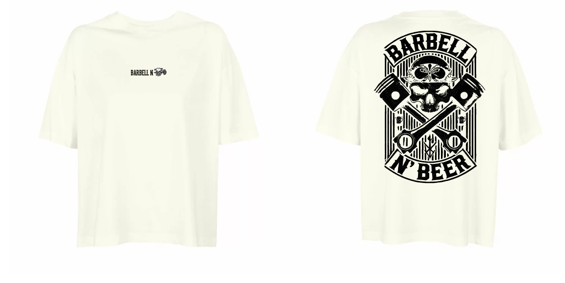 PISTONS - T-shirt Boxy Oversize SAND
