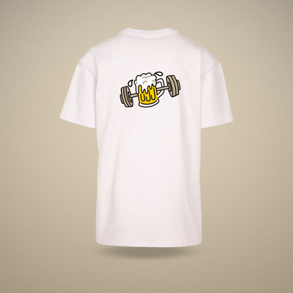 CHOPPE - T-shirt Oversize blanc, verso