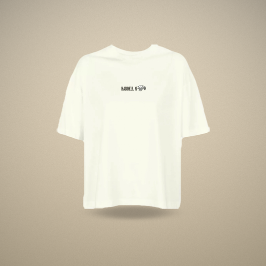 DRINK BEER - T-shirt Boxy sand, recto