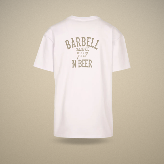 CLASSIC - T-shirt Oversize blanc, verso