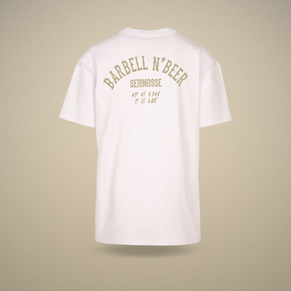ARCH - T-shirt Oversize blanc, verso